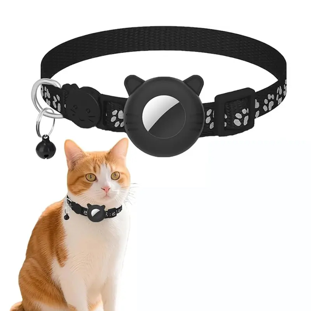 Pet Supplies Locations - Collare regolabile in nylon per Airtag,